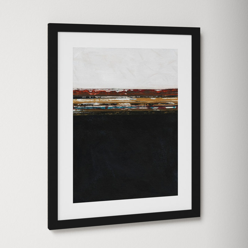 A Sense Of Space I by Jodi Fuchs, Black Framed Paper, 14.12" H x 11.12" W x 0.88" D