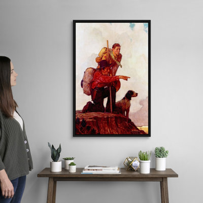 Norman Rockwell " A Scout Is Loyal " by Norman Rockwell Painting Print