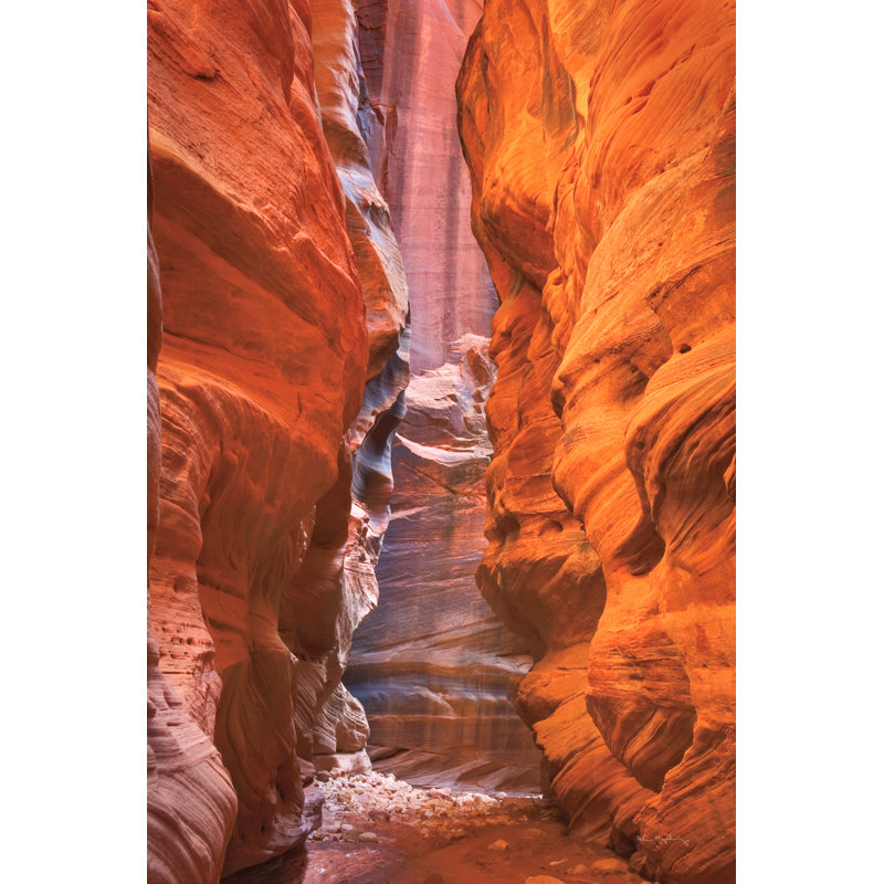 Buckskin Gulch IV, Arizona, rouge orangé, H 24 po x l 36 po x P 1,5 po
