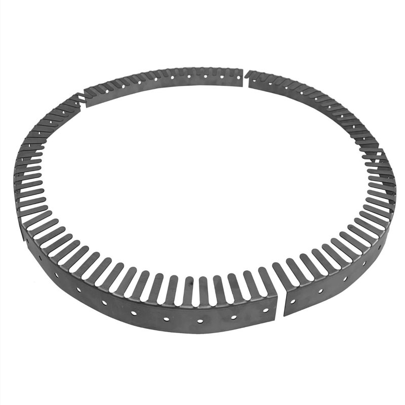 Paquet de 4, installation de bride de support de brûleur en acier inoxydable flexible et robuste