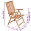 Foldable Outdoor Patio Dining Armchair