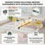 Base de lit convertible pour lit simple à très grand lit avec bibliothèque, lits de plancher à profil bas avec éclairage et station de charge-1885820719