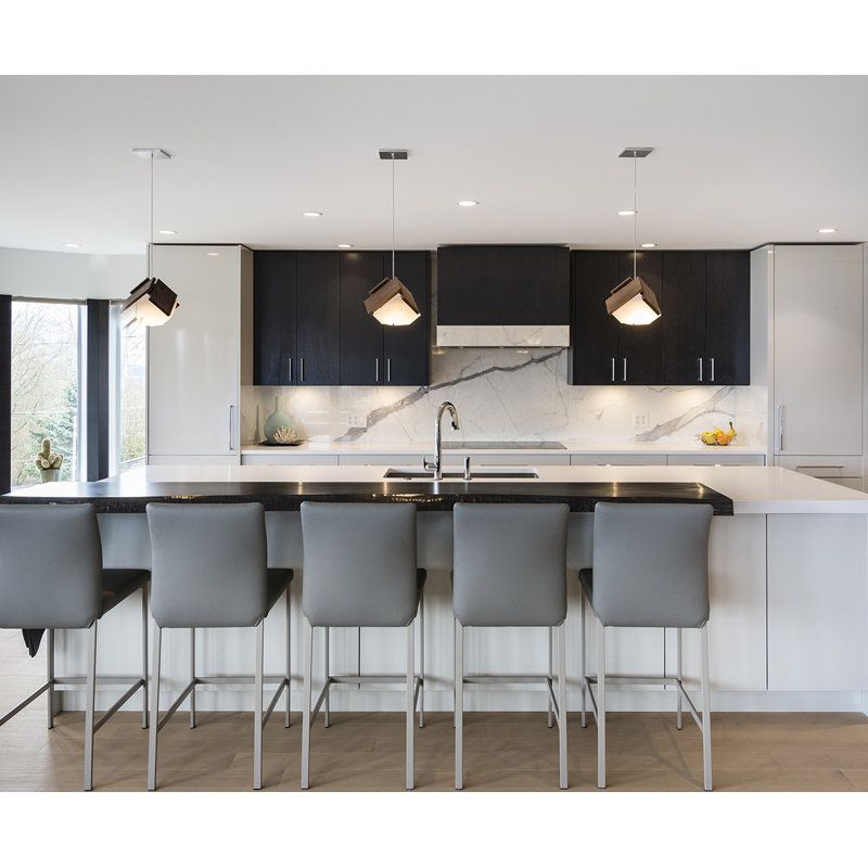 Mica L 1 - Light Pendant, Dark Stained Walnut