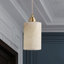 Luminaire suspendu en laiton naturel moderne pour salon de cuisine