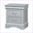 Platinum 2-Drawer Traditional Nightstand for Bedroom-121784302