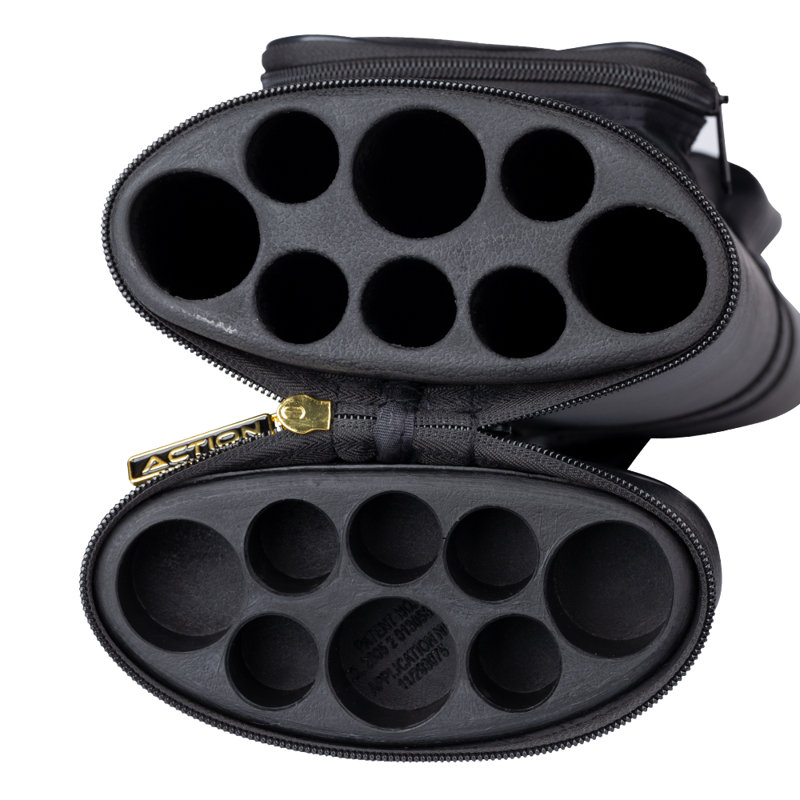 3/5 Hard Pool Cue Case, Brown