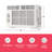 5,000 Btu Window-Mounted Room Air Conditioner