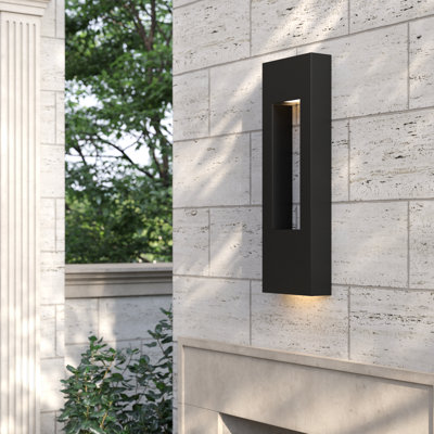 Atlantis Frosted Glass Outdoor Flush Mount