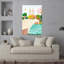 «Bow Bridge Central Park», ville sereine tranquille, paysage, art mural-271659747