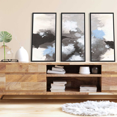 706-7831 " Puff Of Blue I " 3 - Pieces