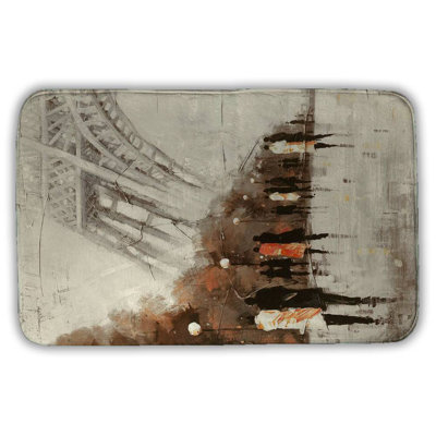 Kaalyn Microfiber Non-Slip Bath Mat