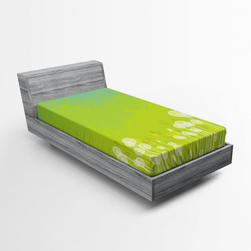 Microfiber Fitted Sheet, Twin Fitted Sheet