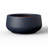 16 in. Large Navy Blue(Upgraded Interior) Concrete Round Planter / Pot, Curvy Planter Bowl with Drainage Holes-650961497-650961314