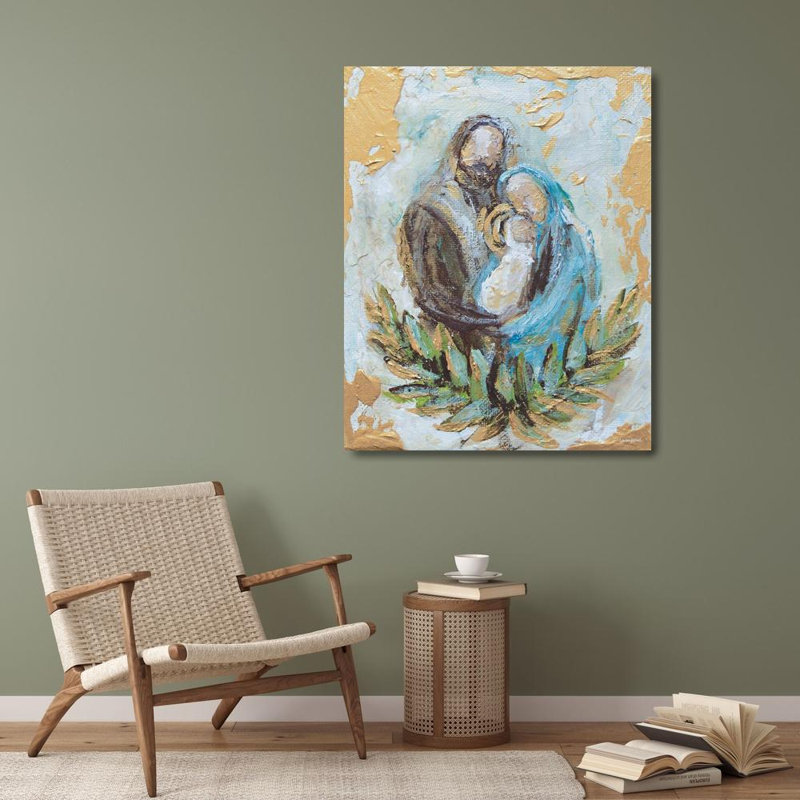 «Red Barrel Studio® Kissell, Mackenzie Gallery», art sur toile tendue: Sainte Famille, H 34 po x l 28 po