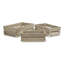 Ensemble de caisses en bois massif-86823801