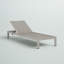 Chaise longue simple inclinable 76 po Aynura-115312495
