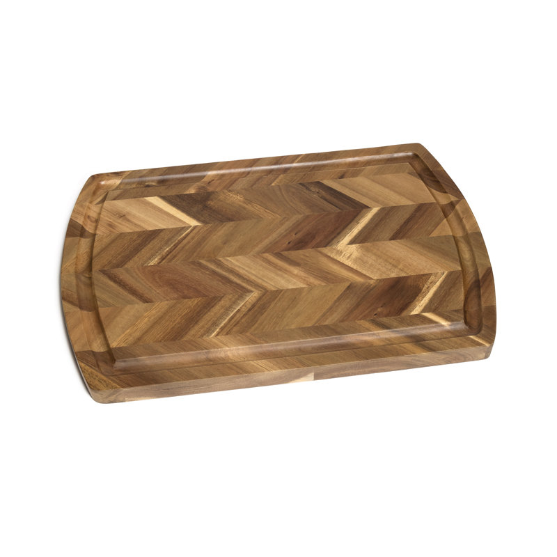 Acacia Herringbone Cutting Board