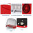 26 Lb.Daily Production Bullet Ice Countertop Ice Maker, Self-Cleaning Ice Makers-78609291