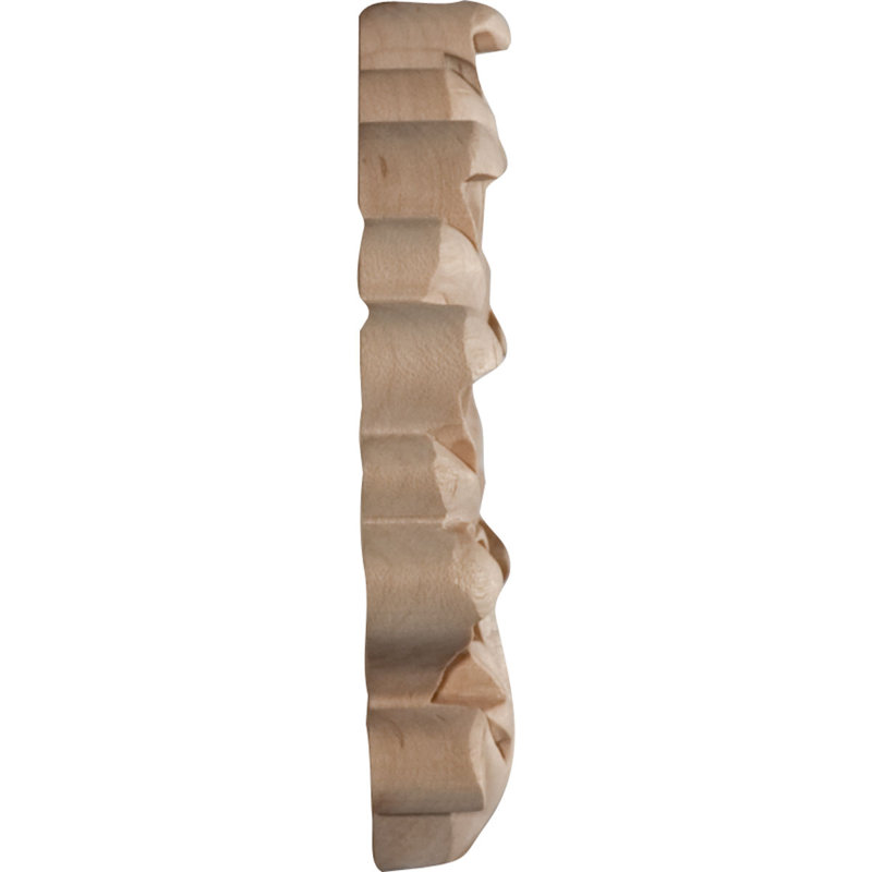 Foster Center, 4 1/2"H x 4 1/2"W x 1/2"D, Alder
