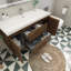 Meuble-lavabo mural 60 po Latitude Run® MOH avec éviers en acrylique renforcés-1580542619
