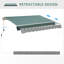 Tuttle Retractable Awning Anti-UV Canopy-16025996-92631989