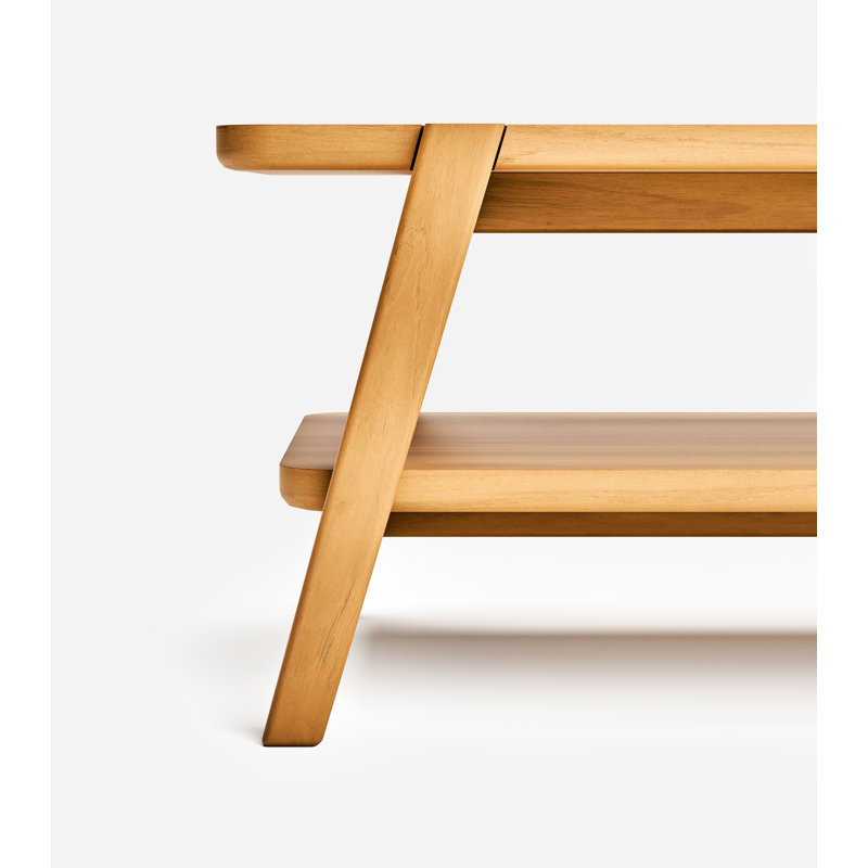 Apanas Solid Wood Coffee Table