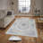 Luxurious Woven Area Rug, 5.9 x 9.2 ft, 100% Polyester, Antibacterial | Non-Slip PVC Felt Dot Underside, 0.3 in Pile Height | Machine Washable, 3D Digital Print, Perfect for Living Room & Bedroom Décor-1445253276