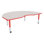 Table d'activité pour enfants à hauteur ajustable avec roulettes