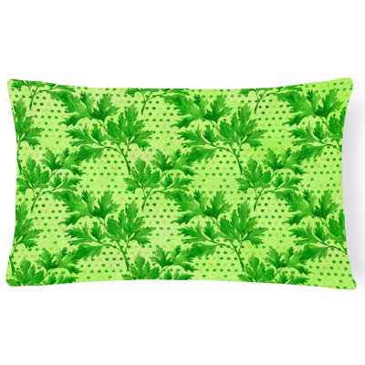 Coussin décoratif intérieur/extérieur aquarelle parsley 