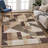 Machine Washable Indoor/Outdoor Earleville ACN2365 Geometric Rug-2119236320