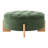 Modern Round Tufted Ottoman-1667917854