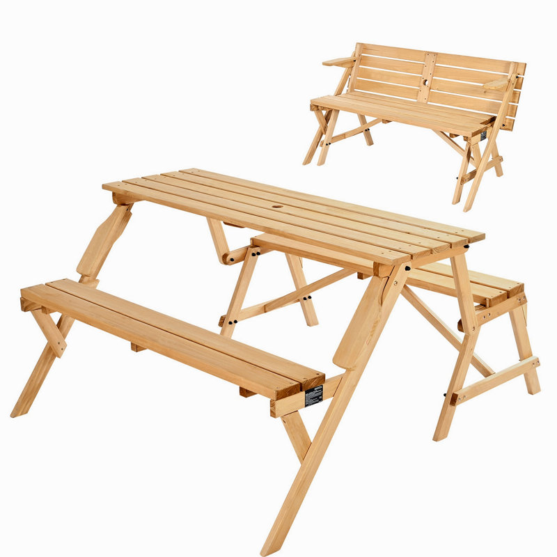 Ensemble de table de pique-nique 2 en 1