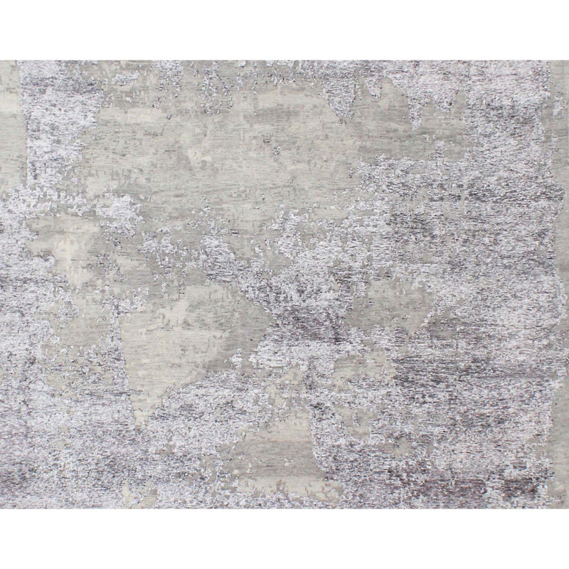 Area Rug in Charcoal, Rectangle 8' x 10'