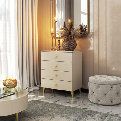 Allyne 4 -Drawer Console