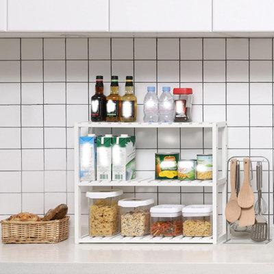 Bamboo Freestanding Bathroom Shelves