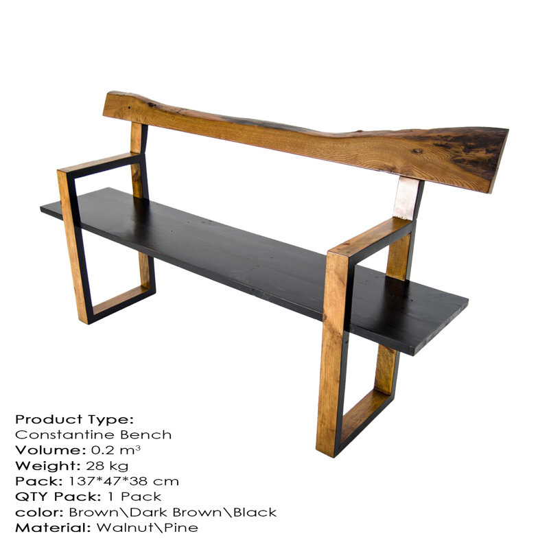 Banc en bois Dieguez