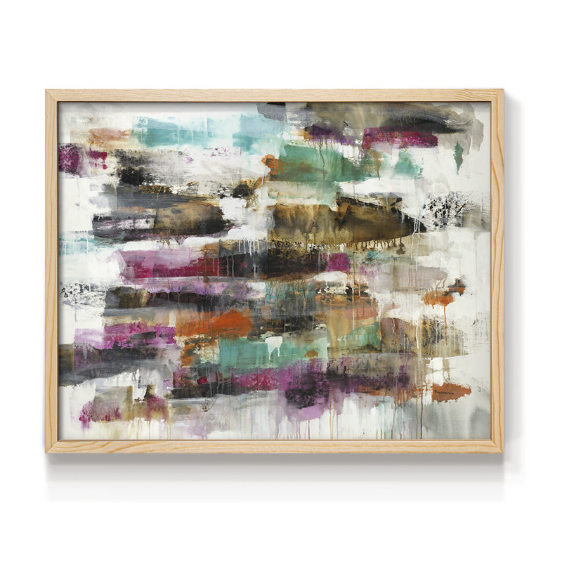 Inertia #3 -Framed Print - Restickable, Natural, 22" H x 28" W