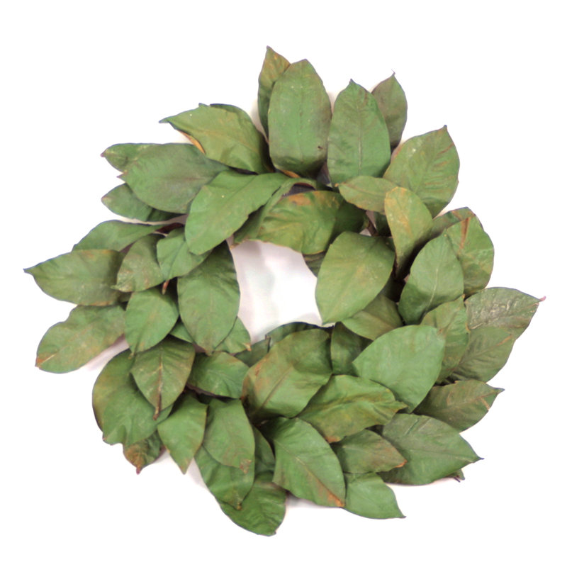 Faux Magnolia 21'' Wreath