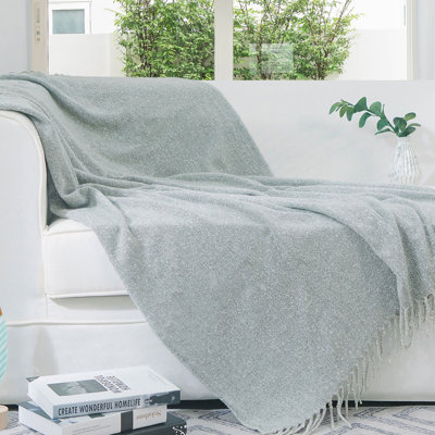  Jeté en tricot ultra doux