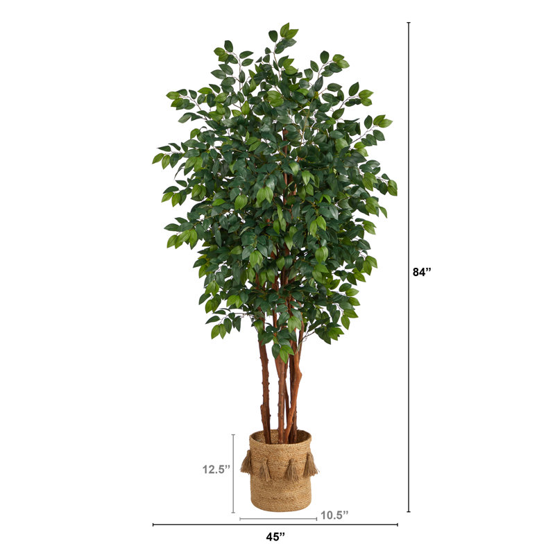 84'' Faux Foliage Tree in Planter