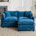 Blue Chenille