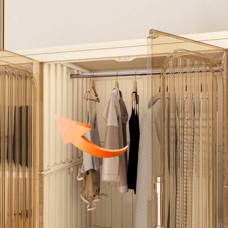 Organisateur de garde-robe portable pour vêtements