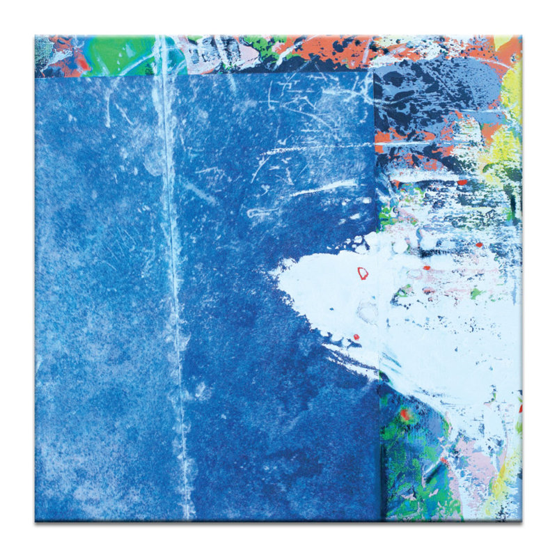Blue Square 3 by Gill Cohn - Wrapped Canvas Print, 102 cm H x 102 cm W x 3.81 cm D