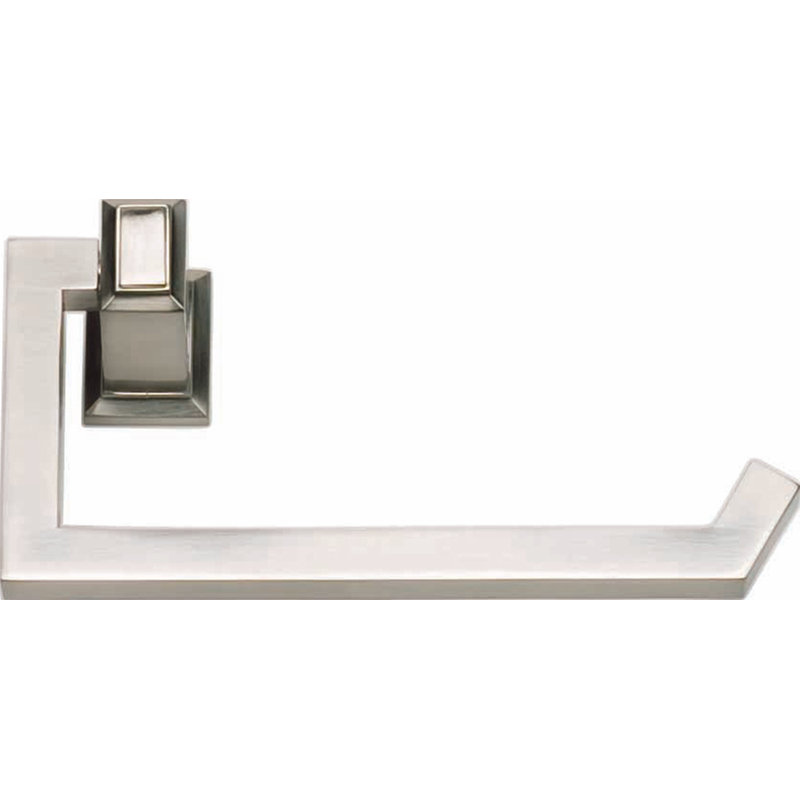 Sutton Place  Wall Mounted Toilet Paper Holder, Brushed Nickel