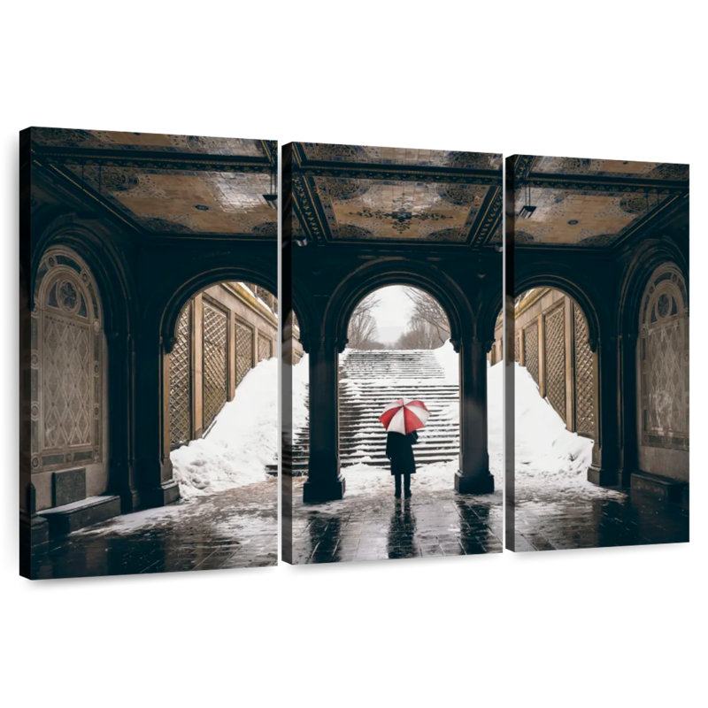 Lilie Bethesda Fountain Archway, 32" H x 50" W