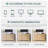 Fluted 6-Drawer Dresser with Solid Wood Legs-1537816421