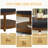 Large Round Upholstered Tufted Linen Ottoman Coffee Table, Large Footrest Ottoman with Solid Wood Shelf-Charcoal-584048007