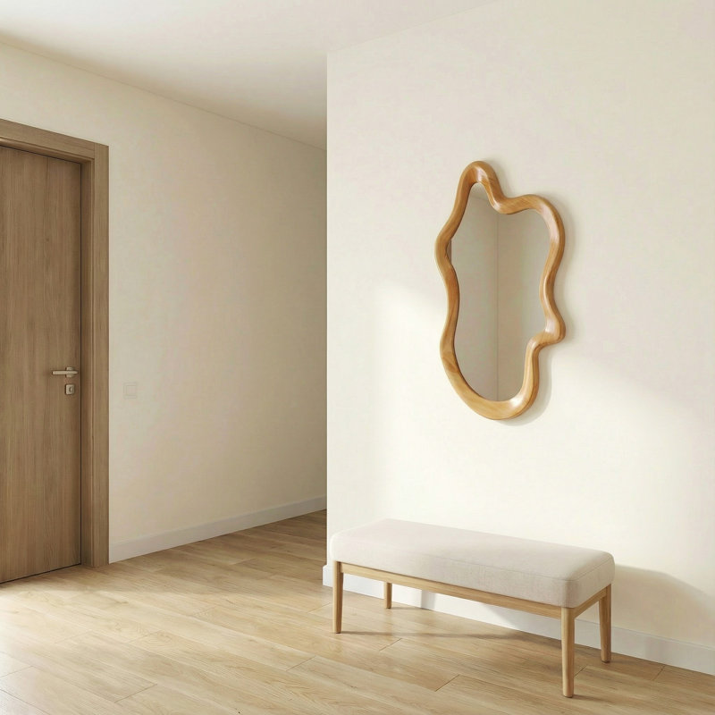 Miroir d'appoint mural pour salle de bain