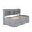 Wooden Captain Daybed Bed With Built-In Bookshelves-338012573-338012563