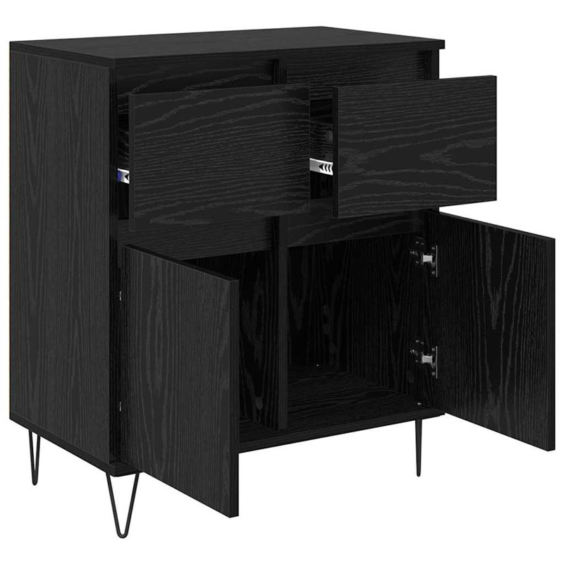 Sideboard Accent Chest, Black Oak